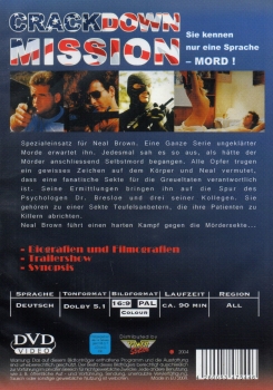 Crackdown Mission - Sie kennen nur eine Sprache - MORD! - Einzel-DVD - Neu & OVP
