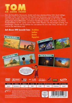 Tom - Ein echter Freund - Folge 13 - 16: Arabien, Indien, Kenia, Ägypten - Einzel-DVD - Neu & OVP