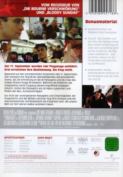 Flug 93 - Drei erreichten ihre Bestimmung - Ein Flug nicht - (Vermietrecht) - Einzel-DVD - Neu & OVP