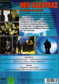 New Alcatraz - Das Grauen aus dem Eis. - (Vermietrecht) - Einzel-DVD - Neu & OVP