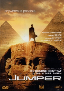 Jumper - Anywhere is Possible. - (Vermietrecht) - Einzel-DVD - Neu & OVP
