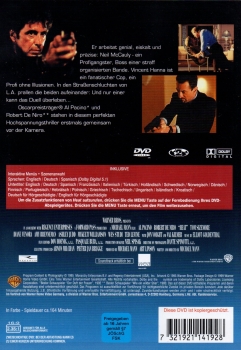 Heat - Besessen vom Verbrechen, getrennt durch das Gesetz. - (Vermietrecht) - Einzel-DVD - Neu & OVP