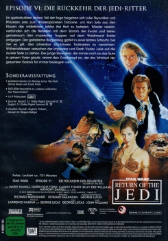 Star Wars VI - Die Rückkehr der Jedi-Ritter - Einzel-DVD - Neu & OVP