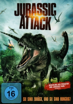 Jurassic Attack - Sie sind zurück und sie sind hungrig! - (Vermietrecht) - Einzel-DVD - Neu & OVP