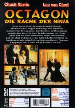 Octagon - Die Rache der Ninja - (Vermietrecht) - Einzel-DVD - Neu & OVP