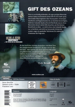 Gift des Ozeans - Killer Instinct ... Sie töten un zu überleben - (Vermietrecht) - Einzel-DVD - Neu & OVP