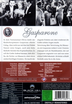 Gasparone - Deutsche Filmklassiker - Einzel-DVD - Neu & OVP