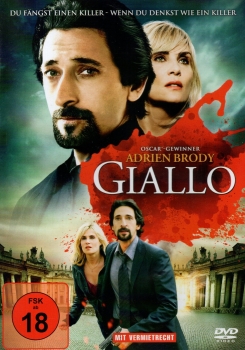 Giallo - Du fängst einen Killer, wenn Du denkst wie ein Killer - (Vermietrecht) - Einzel-DVD - Neu & OVP