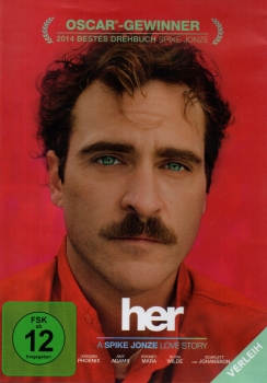Her - A Spike Jonze Love Story - (Vermietrecht) - Einzel-DVD - Neu & OVP