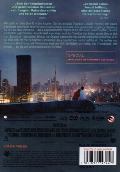 Her - A Spike Jonze Love Story - (Vermietrecht) - Einzel-DVD - Neu & OVP