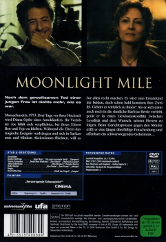 Moonlight Mile - Im Leben und in der Liebe. Erwarte das Unerwartete. - (Vermietrecht) - Einzel-DVD - Neu & OVP