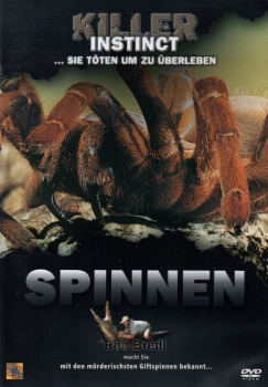 Spinnen - Killer Instinct ...Sie töten um zu überleben - (Vermietrecht) - Einzel-DVD - Neu & OVP