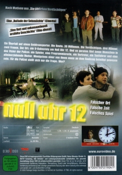 Null Uhr 12 - Falscher Ort. Falsche Zeit. Falsches Spiel. - (Vermietrecht) -  Einzel-DVD - Neu & OVP