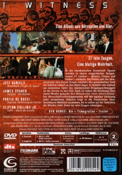 I Witness - Nur tote Zeugen schweigen... - (Vermietrecht) - Einzel-DVD - Neu & OVP