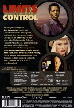 The Limits of Control - (Vermietrecht) - Einzel-DVD - Neu & OVP