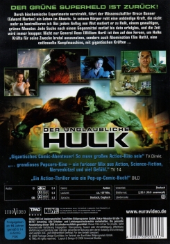 Der unglaubliche Hulk - (Vermietrecht) - Einzel-DVD - Neu & OVP
