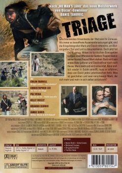 Triage - Die Toten sind einfach fort, auf die Überlebenden wartet die Hölle. - (Vermietrecht) - Einzel-DVD - Neu & OVP