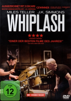 Whiplash - (Vermietrecht) - Einzel-DVD - Neu & OVP
