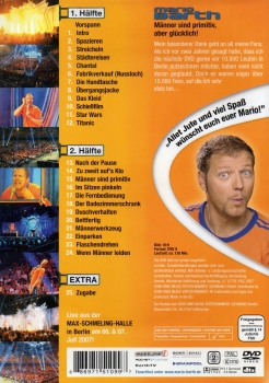 Mario Barth Live - Männer sind primitiv, aber glücklich! - Einzel-DVD - Neu & OVP