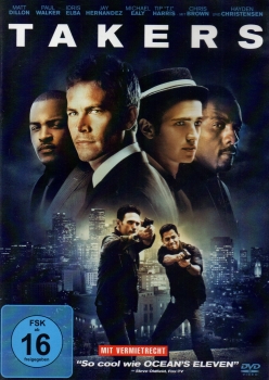 Takers - (Vermietrecht) - Einzel-DVD - Neu & OVP