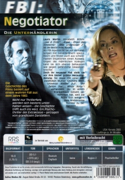 FBI: Negotiator - Die Unterhändlerin - (Vermietrecht) - Einzel-DVD - Neu & OVP