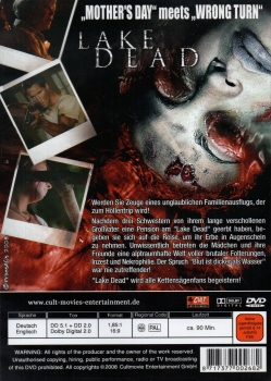 Lake Dead - Unter der ruhigsten Oberfläche lauert der schlimmste Alptraum - (Vermietrecht) - Einzel-DVD - Neu & OVP