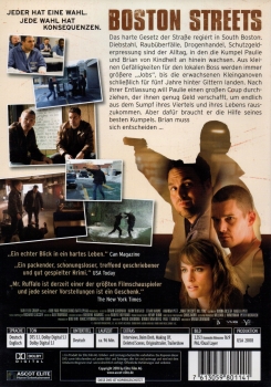 Boston Streets - Sie haben das Verbrechen nicht gewählt. Sie wurden hineingeboren. - (Vermietrecht) - Einzel-DVD - Neu & OVP