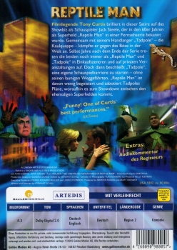 Reptile Man - Ein Superheld, der in die Jahre gekommen ist - (Vermietrecht) - Einzel-DVD - Neu & OVP