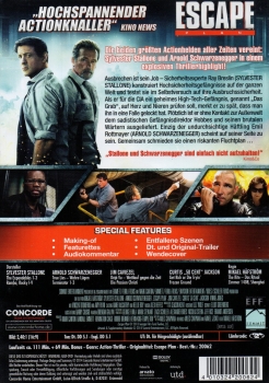 Escape Plan - Flieh oder stirb! - Einzel-DVD - Neu & OVP