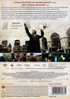 Die Vermessung der Welt - (Vermietrecht) - Einzel-DVD - Neu & OVP