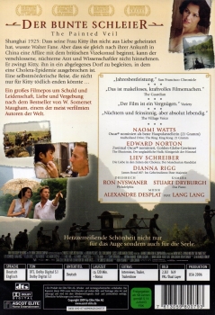 Der bunte Schleier - Manchmal ist die größte Reise die Distanz zwischen zwei Menschen - (Vermietrecht) - Einzel-DVD - Neu & OVP