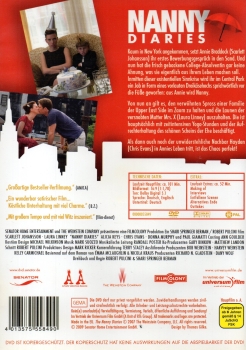 Nanny Diaries - Sie wollte nur eine Job... und findet Mr. Right - (Vermietrecht) - Einzel-DVD - Neu & OVP
