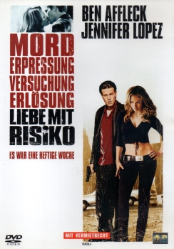 Gigli - Liebe mit Risiko - Es war eine heftige Woche - (Vermietrecht) - Einzel-DVD - Neu & OVP