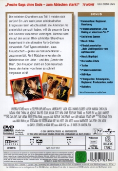 American Pie 2 - (Widescreen Collector's Edition) - (Vermietrecht) - Einzel-DVD - Neu & OVP