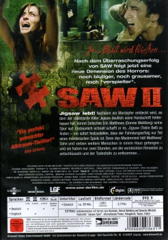Saw II - Das Spiel geht weiter... - Ja... Blut wird fließen...