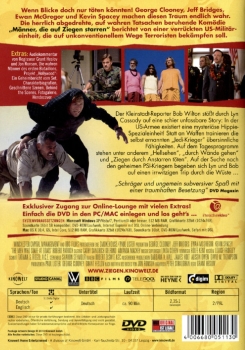 Männer, die auf Ziegen starren - Keine Siege ohne Ziege. - (Vermietrecht) - Einzel-DVD - Neu & OVP