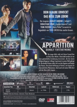 Apparition - Dunkle Erscheinung - (Vermietrecht) - Einzel-DVD - Neu & OVP