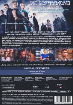 Die Bestimmung - Insurgent - (Vermietrecht) - Einzel-DVD - Neu & OVP