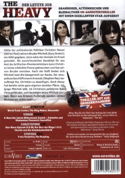 The Heavy - Der letzte Job - (Vermietrecht) - Einzel-DVD - Neu & OVP