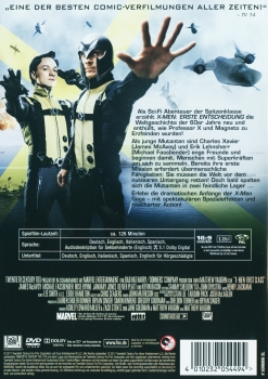 X-Men - Erste Entscheidung - (Vermietrecht) - Einzel-DVD - Neu & OVP