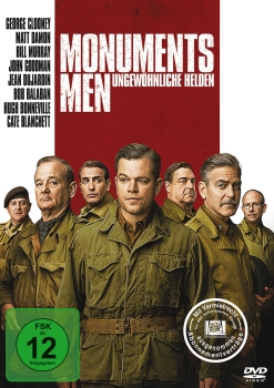 Monuments Men - Ungewöhnliche Helden - (Vermietrecht) - Einzel-DVD - Neu & OVP