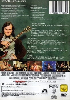 School of Rock - Mr. Black - Es kann nur einen geben - (Special Collector's Edition) - (Paramount Widescreen Collection) - (Vermietrecht)