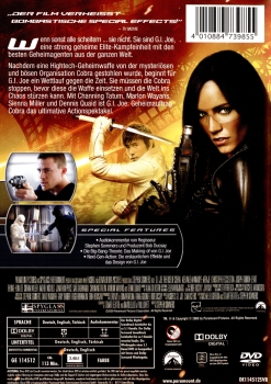 G.I. Joe - Geheimauftrag Cobra - (Vermietrecht) - Einzel-DVD - Neu & OVP