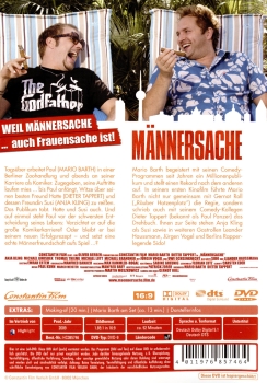 Männersache - Der Film - Zwei Freunde, eine Frau - Und die ist das Problem! - (Vermietrecht) - Einzel-DVD - Neu & OVP