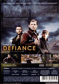 Unbeugsam - Defiance - Mut war ihre stärkste Waffe - (Vermietrecht) - Einzel-DVD - Neu & OVP