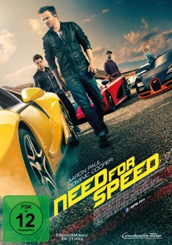 Need for Speed - Heisse Wagen. Coole Typen. Volle Action. - (Vermietrecht) - Einzel-DVD - Neu & OVP