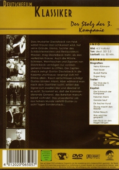 Der Stolz der 3. Kompanie - (Deutschefilm Klassiker)