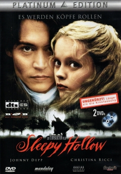 Sleepy Hollow - Es werden Köpfe rollen - (Ungekürzt! Länger als die Kinofassung) - (Platinum Edition 2-DVDs)