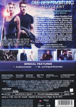 Die Bestimmung - Allegiant - (Vermietrecht) - Einzel-DVD - Neu & OVP