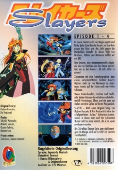Slayers - Volume 1 - (Episode 1 - 4) - (Vermietrecht)